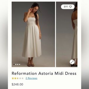 Reformation Astoria Midi Dress
